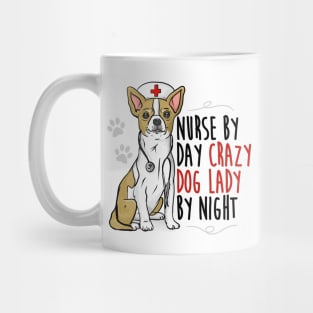 Nurse by day crazy dog lady by night Mug